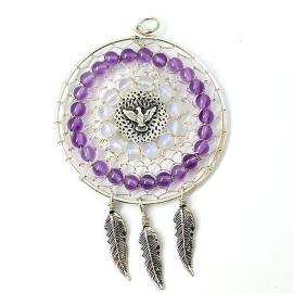 Pingente Mandala Filtro Do Sonho Em Prata - Id 4411