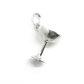 Pingente Ta�a De Ians�, Cigana E Pomba Gira Prata - Id 3659