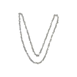 Corrente Elo Cora��o em Prata - Id 5867