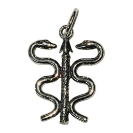 PINGENTE OXUMARE EM PRATA 925 - ID 6949