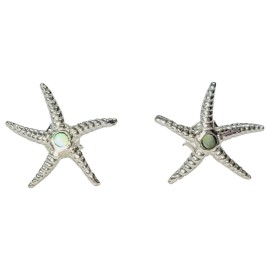 BRINCO ABALONE ESTRELA DO MAR TARRAXA EM PRATA 925 - ID 7051