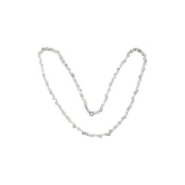 Corrente Cora��o Em Prata - Id 5516