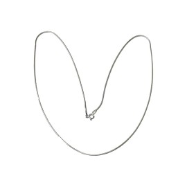 Corrente Rabo De Rato Em Prata - Id 5803