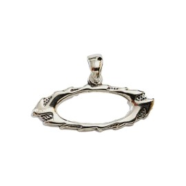 Pingente Surfista Pequeno Em Prata 925 - Id 5655