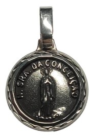 Pingente N. Senhora Da Concei��o Em Prata 925 - Id 6158