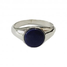 ANEL LAPISLAZULI MASCULINO EM PRATA 925 - ID 6523