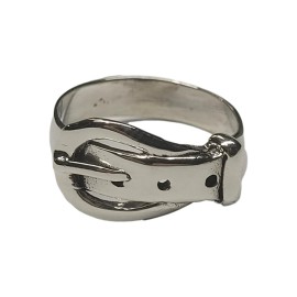 Anel Cinto Em Prata 925 - Id 6167