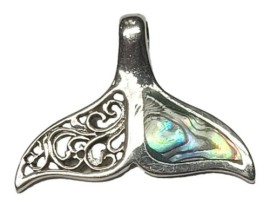 Pingente Abalone  Rabo De Baleia  Em Prata 925 - Id 6168