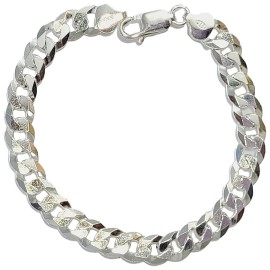 PULSEIRA ELO 1X1 EM PRATA 925 - ID 6816