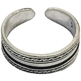 ANEL P� OU FALANGE LISO EM PRATA 925 - ID 6675