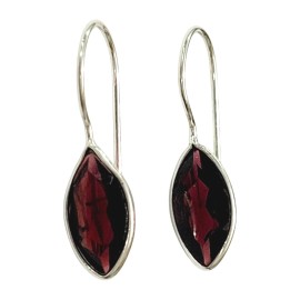 BRINCO GRANADA NAVETE EM PRATA 925 - ID 7028