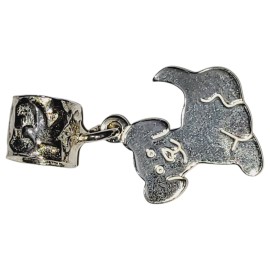 PINGENTE BERLOQUE CACHORRO EM PRATA 925 - ID 6180