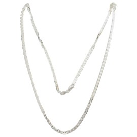 CORRENTE ELO TRAVADO LAMINADO EM PRATA 925 - ID 6926