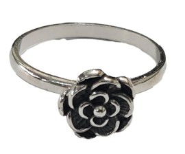 Anel Rosa Em Prata - Id 5833