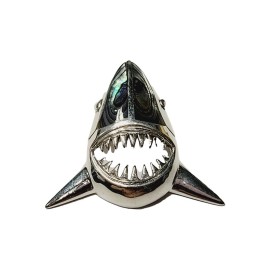 PINGENTE ABALONE TUBAR�O EM PRATA 925 - ID 6517