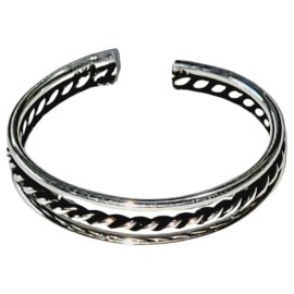 ANEL P� OU FALANGE FIO TORCIDO EM PRATA 925 - ID 7136