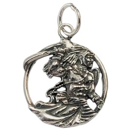 PINGENTE OGUM MEDALHA EM PRATA 925 - ID 6567