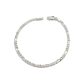 Pulseira Elo 3x1 Em Prata 925 Italiana - Id 5674