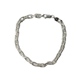 PULSEIRA ELO 1X1 EM PRATA 925 - ID 5981