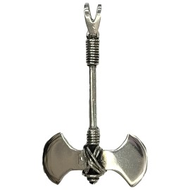 Pingente Machadinha de Xang� em prata 925 - id 5905