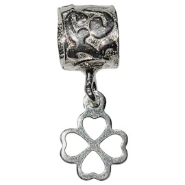 PINGENTE BERLOQUE TREVINHO  EM PRATA 925 - ID 7072