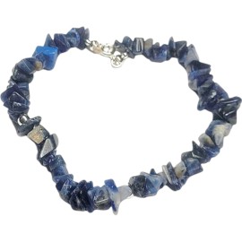 PULSEIRA SODALITA EM PRATA 925 - ID 6635