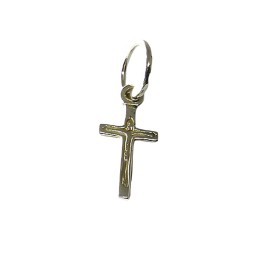 Pingente Crucifixo Em Prata - Id 4849