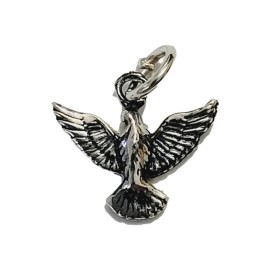 Pingente Espirito Santo  De Oxal� Em Prata 925 - Id 3500