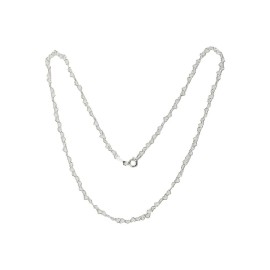 CORRENTE ELO CORA��O MINI  EM PRATA 925 - ID 6052