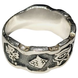 ANEL DA SORTE EM PRATA 925 - ID 7084