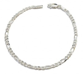 Pulseira Elo 3x1 Em Prata 925 Italiana - Id 5674