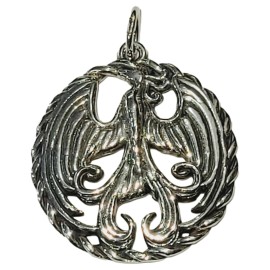 PINGENTE FENIX EM PRATA 925 - ID 6897