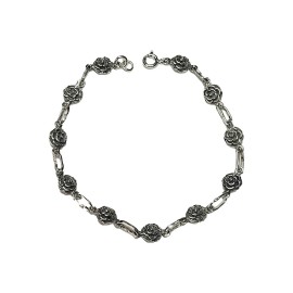 PULSEIRA ROSA EM PRATA 925 - ID 5965