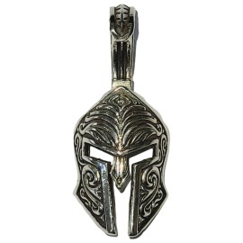 PINGENTE GLADIADOR EM PRATA 925 - ID 6896