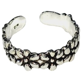 ANEL P� OU FALANGE ROSINHA EM PRATA 925 - ID 7135