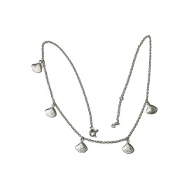 Corrente Choker Concha Em Prata - Id 5805